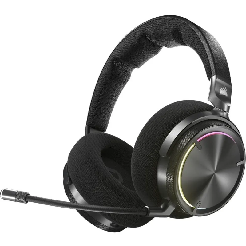 Corsair VIRTUOSO MAX Carbon Auriculares Gaming Inalámbricos con Cancelación de Ruido Dolby Atmos CA-9011372-WW