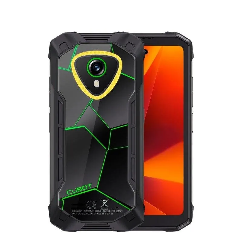 Cubot KingKong Mini 4 8GB 256GB 4.7" 90Hz 4G Dual SIM IP69K NFC Batería 4700mAh Android 15 Verde KKMINI4-8-256GRN