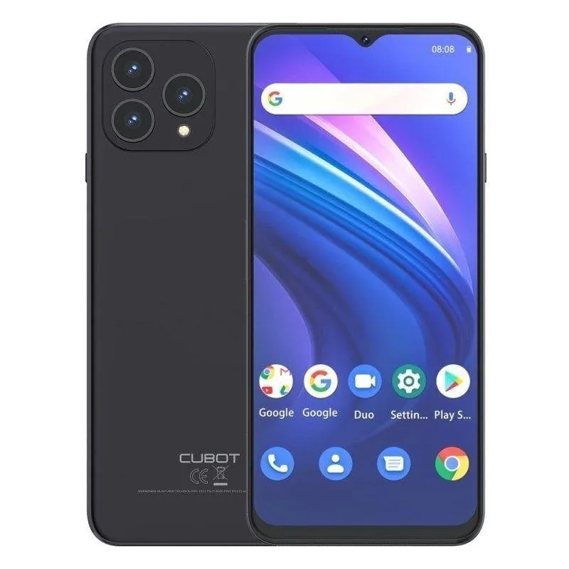 Cubot P80 8GB 256GB 6.58" FHD+ 4G Dual SIM NFC Batería 5200mAh Android 13 Negro 43468735152221