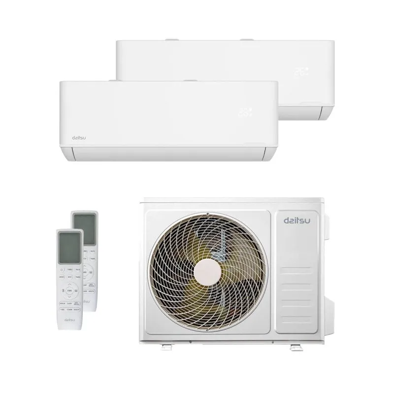 Daitsu DSM-9U2KDT-4 UE18 Aire Acondicionado Multisplit 2x1 Inverter Con Bomba De Calor 4.000 Frigorías DSM-9U2KDT-4 UE18