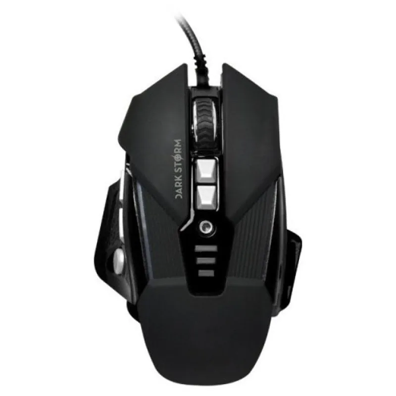 Dark Storm Hurricane 4.0 Ratón Gaming 4000 DPI Negro 3700372708418