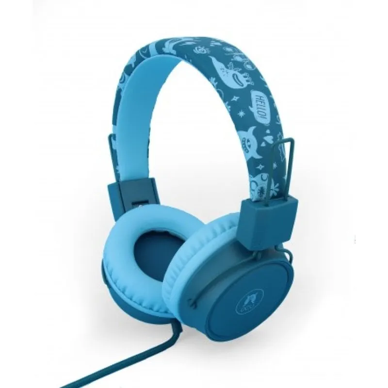 DCU Auriculares Infantiles con Micrófono Azules 34152530