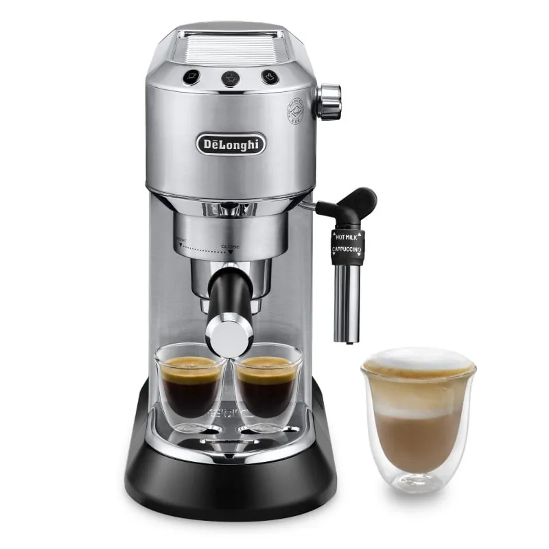 DeLonghi Dedica EC685.M Cafetera de Espresso Plata EC685.M