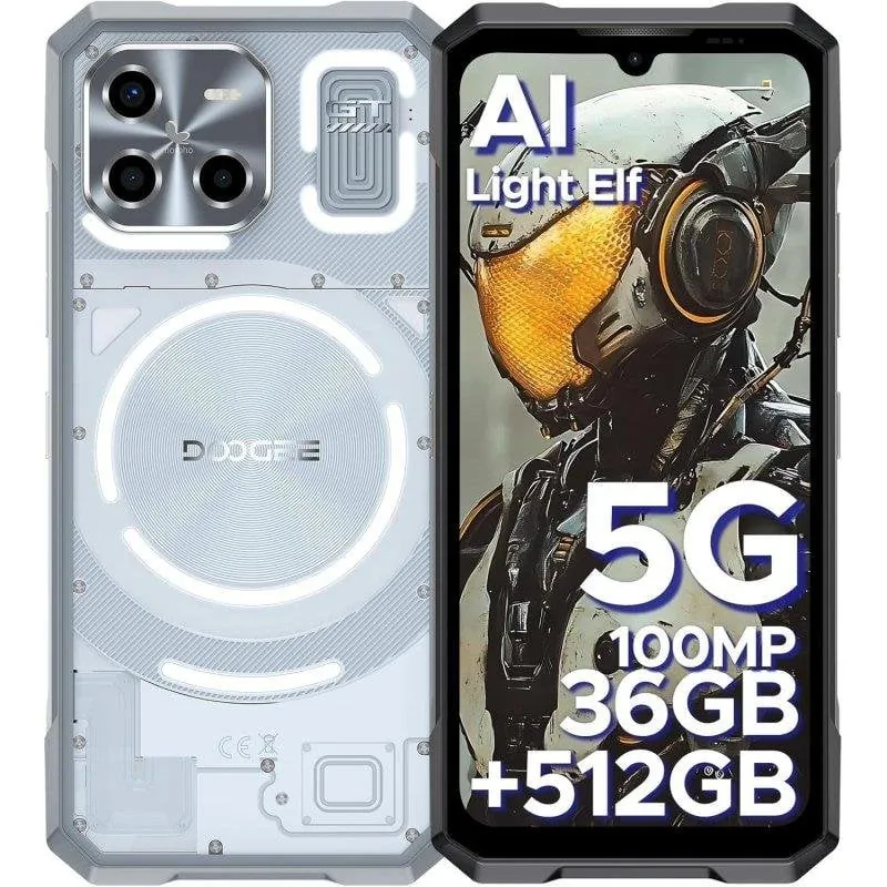 Doogee Blade GT Ultra 5G 16GB 512GB 6.72" Plata BLADEGTULS