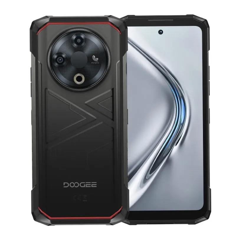 DOOGEE Fire 6 6GB/256GB Batería 10400mAh Cámara Triple Térmica 4G NFC Android 14 Resistente Negro DOOGEE-FIRE6-BLACK