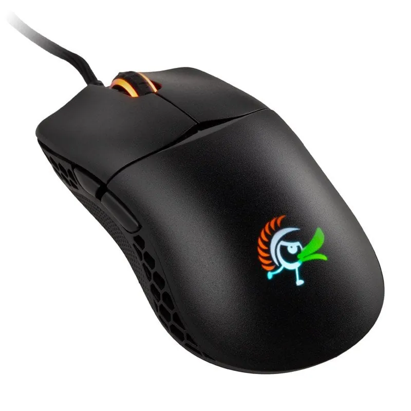 Ducky Feather ARGB Ratón Gaming 16000 DPI Negro DMFE20O-OAAPA7B