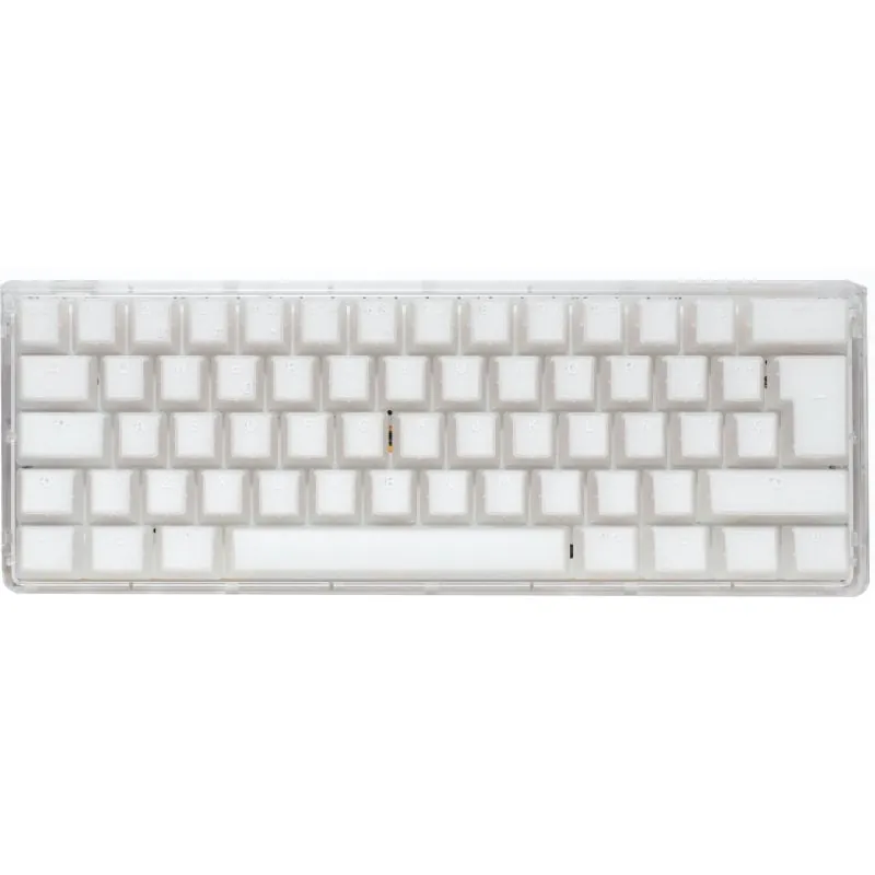 Ducky One 3 Mini Aura White Teclado Mecánico Gaming Switch MX Red RGB PBT Blanco DKON2161ST-RESPDAW