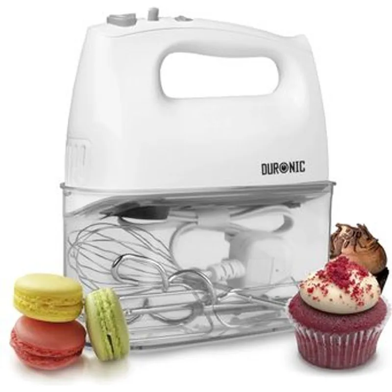 Duronic HM4 WE Batidora Amasadora 400W Blanca HM4 WE