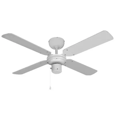 EDM 33802 Baltico Ventilador de Techo 50W Blanco EDM33802