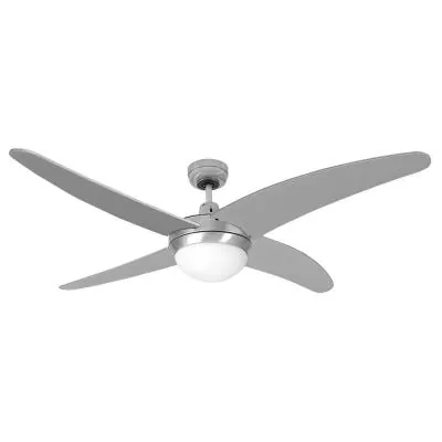 EDM 33807 Caspio Ventilador de Techo Luz y Mando a Distancia 60W Cromo 33807