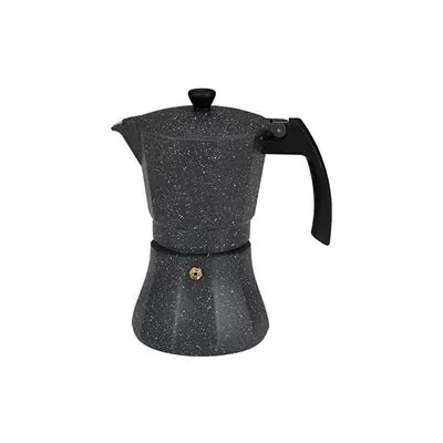 EDM Cafetera Italiana 9 Tazas Negra E76137