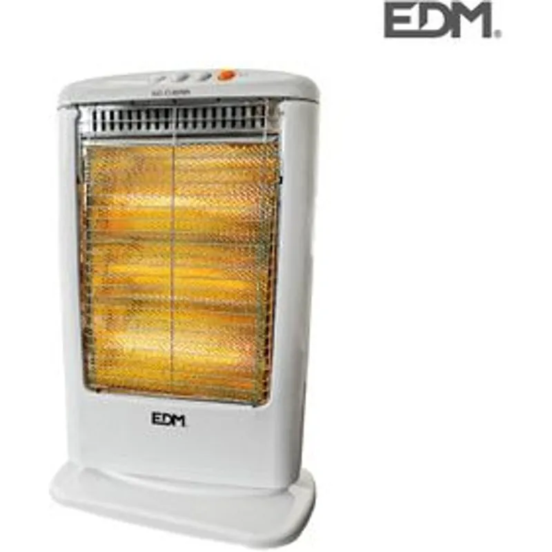 EDM Estufa de Suelo de Cuarzo 1200W Blanca 121338
