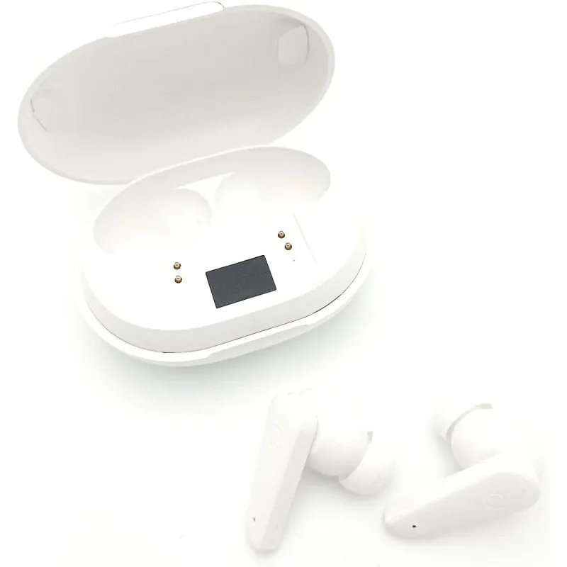 Elbe ABTWS-005-B Auriculares Bluetooth TWS Blancos ABTWS-005-B