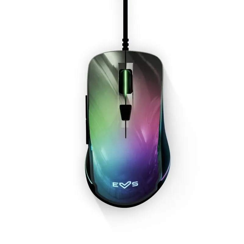 Energy Sistem ESG M3 Neon Ratón Gaming RGB 7200 DPI Negro 452125