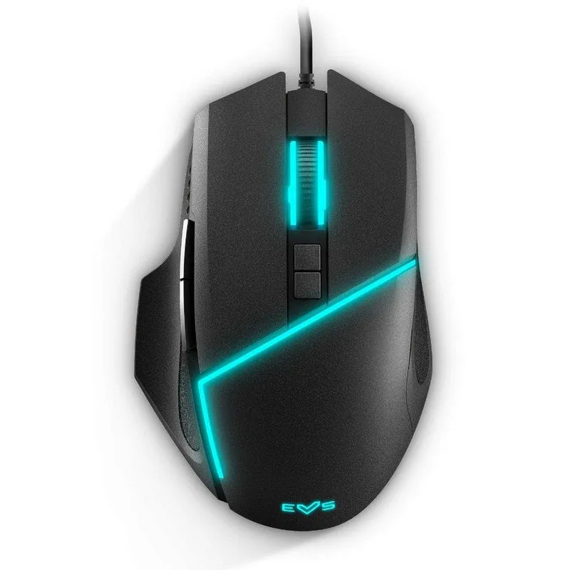 Energy Sistem Gaming Mouse ESG M2 Flash Ratón Gaming RGB 6400 DPI 452064