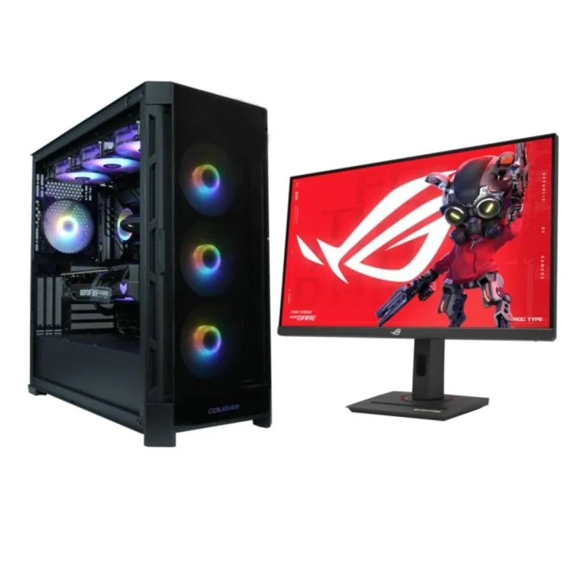 Epical-Q Pack Gaming Epic125 AMD Ryzen 7 9800X3D 64GB 2TB SSD RTX 5090 Monitor 27" 4K EQ-PG-R7-V36-1