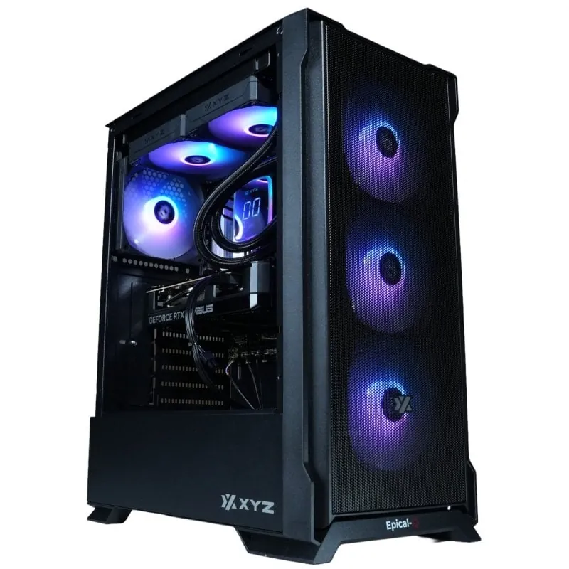Epical-q Roruxor Intel Core I7 14700kf, 32gb, 2tb Nvme, Rtx 5060ti 16gb + Windows 11 Pro EQ-G-Ei7-V136-1
