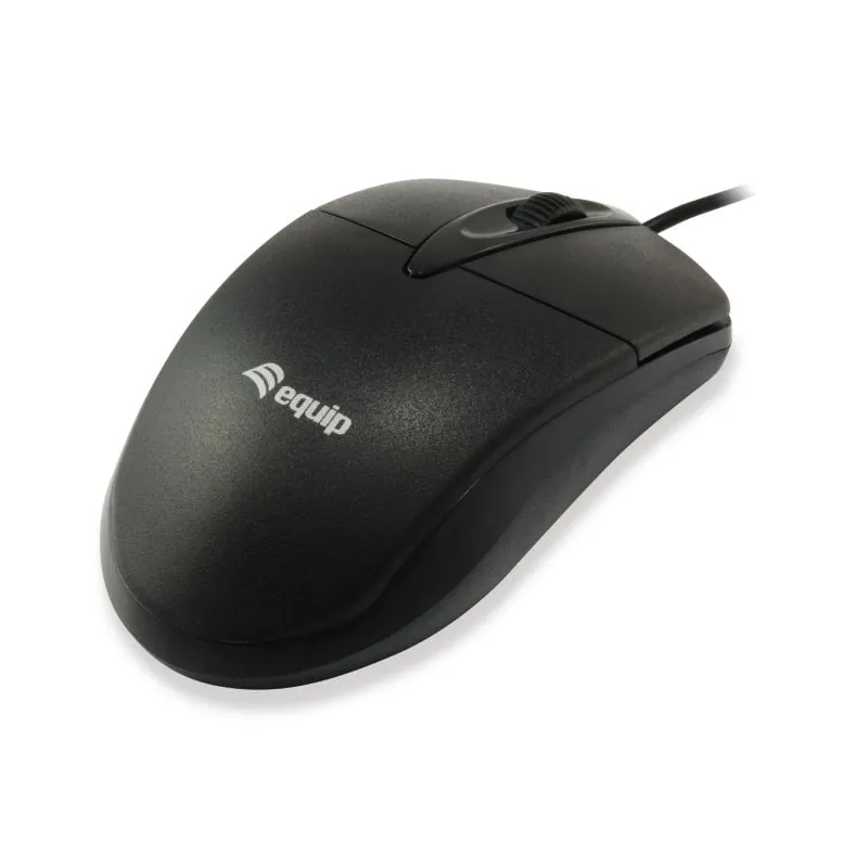 Equip Ratón Óptico 1000DPI Negro 245102