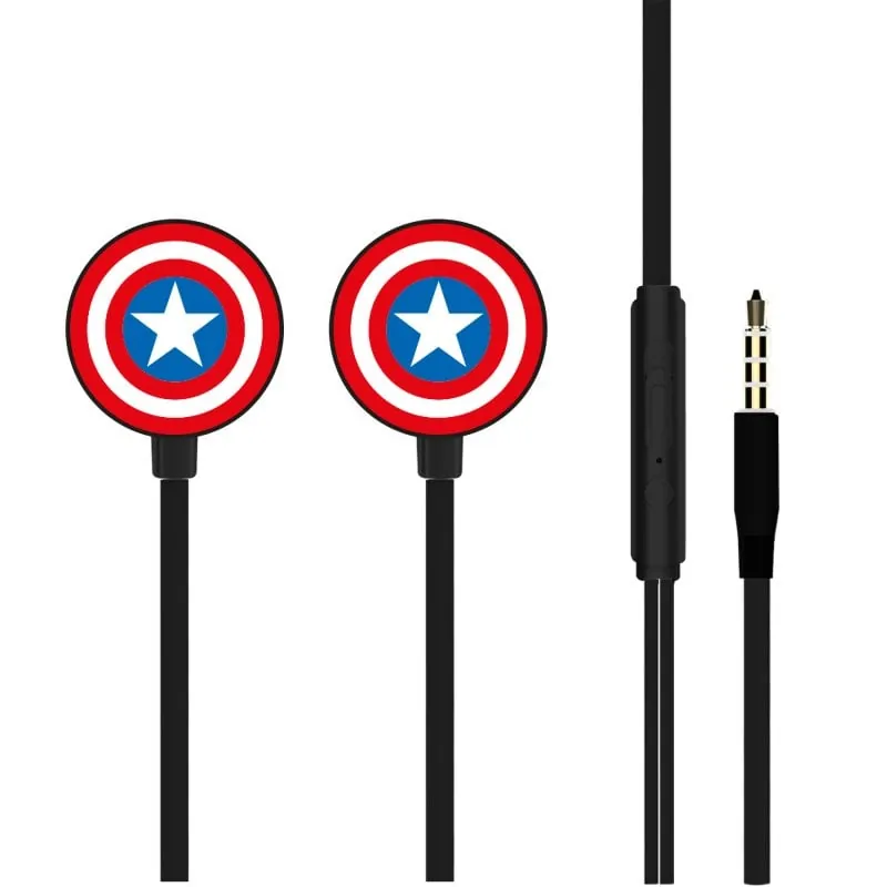 ERT Group Auriculares Marvel Capitán América 003 LCMEPCAPAM003