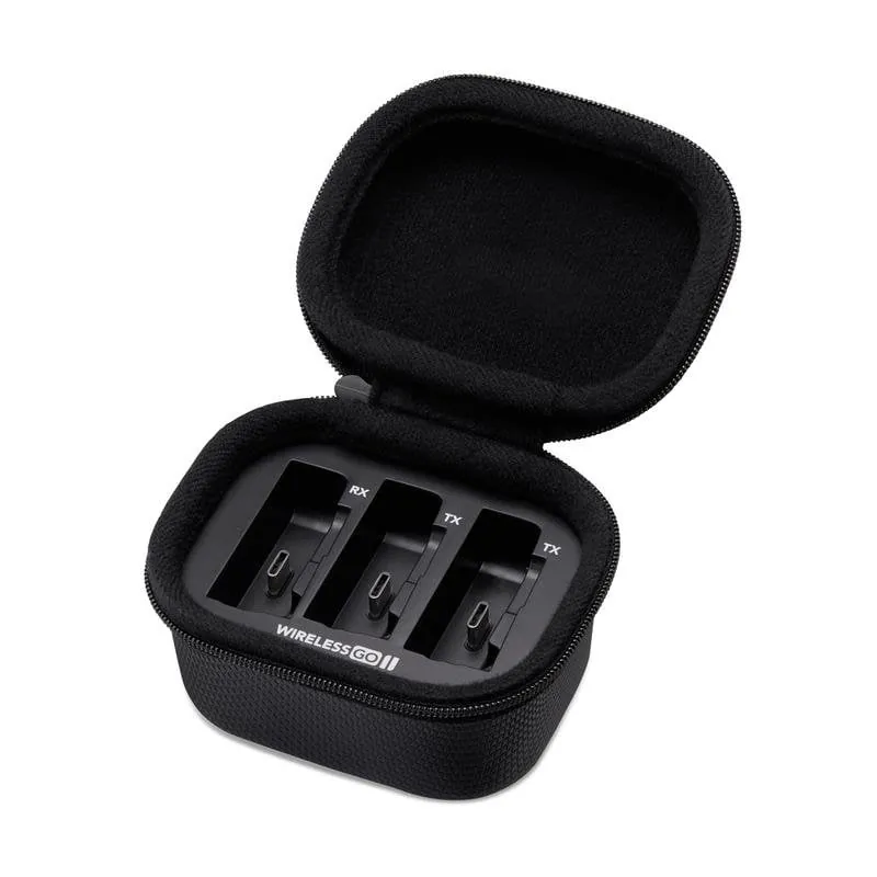 Estuche de carga RODE Wireless GO II con batería 4200 mAh y protección avanzada R100408