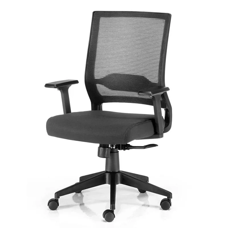 Euromof Sidney Silla de Oficina Negra SIDNEY GBN