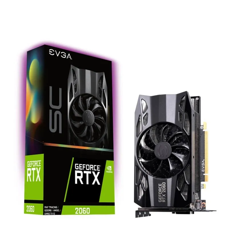 EVGA GeForce RTX 2060 SC OVERCLOCKED 6GB GDDR6 06G-P4-2062-KR