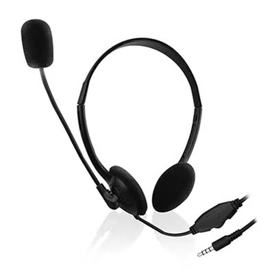 Ewent EW3567 Auriculares con Micrófono Negros EW3567