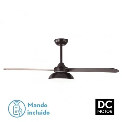 Fabrilamp Umi Ventilador de Techo con Motor DC Aspas Reversibles y Mando Marrón 158891302