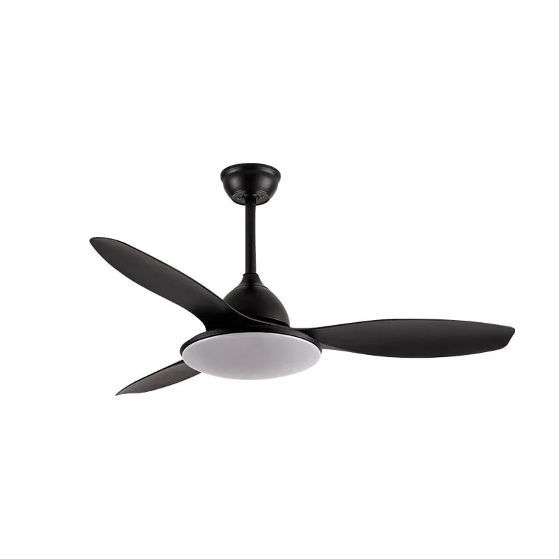 Fabrilamp Yael Ventilador de Techo con Motor DC y Mando 72W Negro 159391309