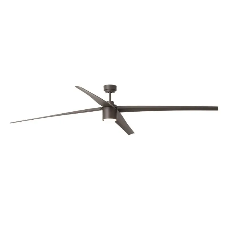 Faro Attos Ventilador de Techo con Luz LED y Mando 44W Marrón 33495