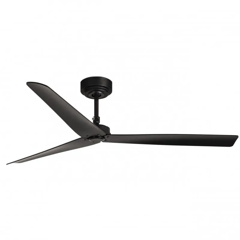 Faro Milos Ventilador de Techo con Mando a Distancia 34W Negro 34100