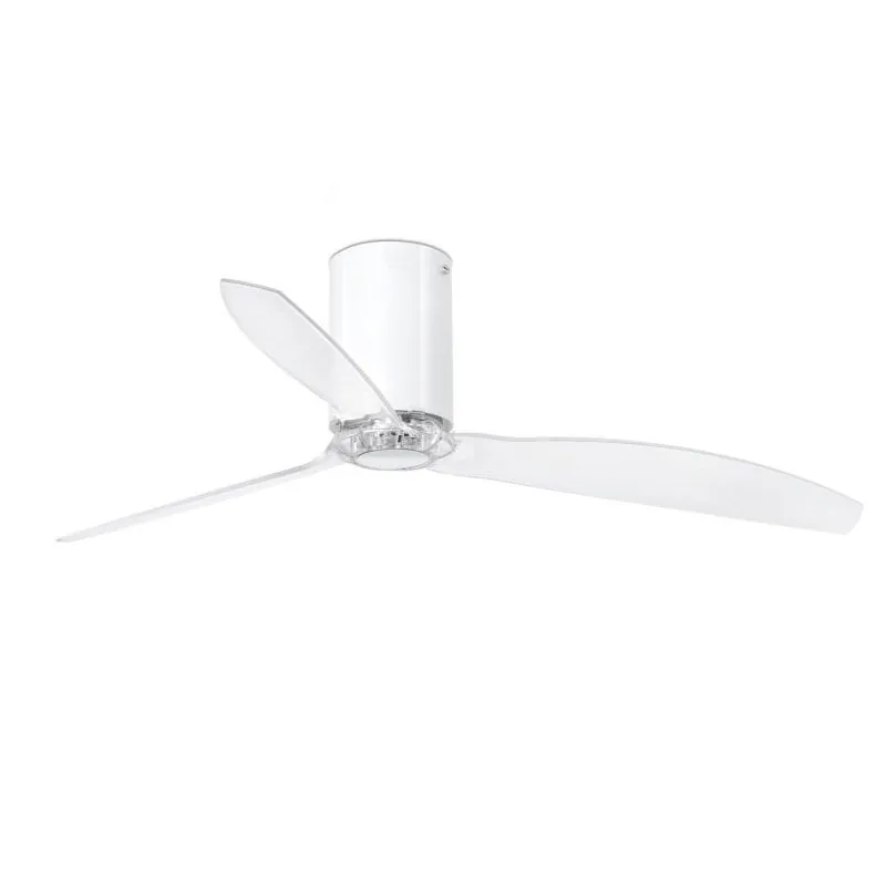 Faro Pemba Ventilador de Techo con Mando 32W Blanco Mate 33471N