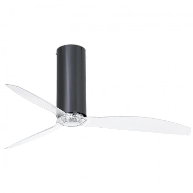 Faro Tube Fan Ventilador de Techo con Mando a Distancia 32W Negro 32035