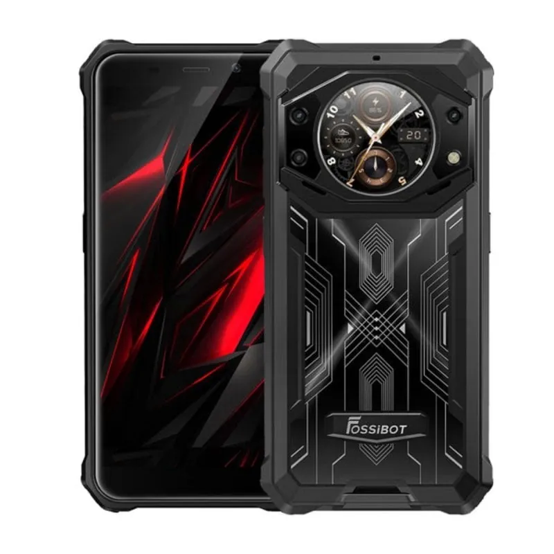 FOSSiBOT F101 Pro 8GB 128GB 5.45" TFT 4G SIM Única NFC Batería 10600mAh IP68 Android 13 Negro 6975708065023