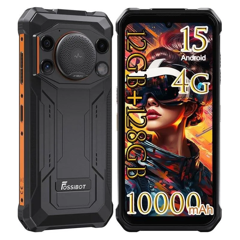 Fossibot F110L 4G 4GB 128GB 6.75" Naranja Fossibot_F110L(4+128)_orange