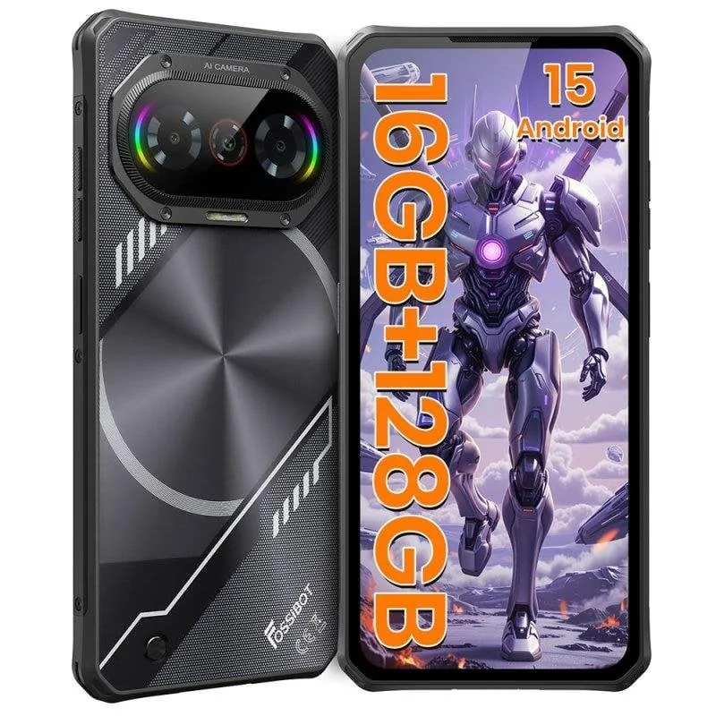 Fossibot F114 4G 4GB 128GB 6.67" Negro Fossibot_F114_black
