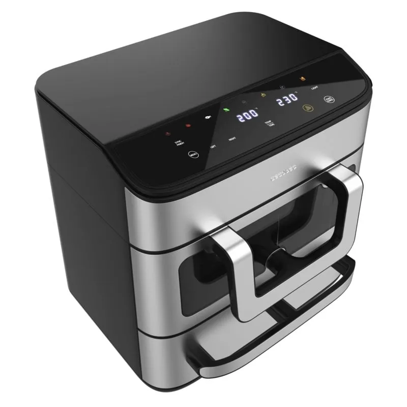 Freidora de Aire Cecotec Cecofry FoodCourt 18000 18L 2700W Horno Pizza Piedra Pantalla Color A90_EU01_120299