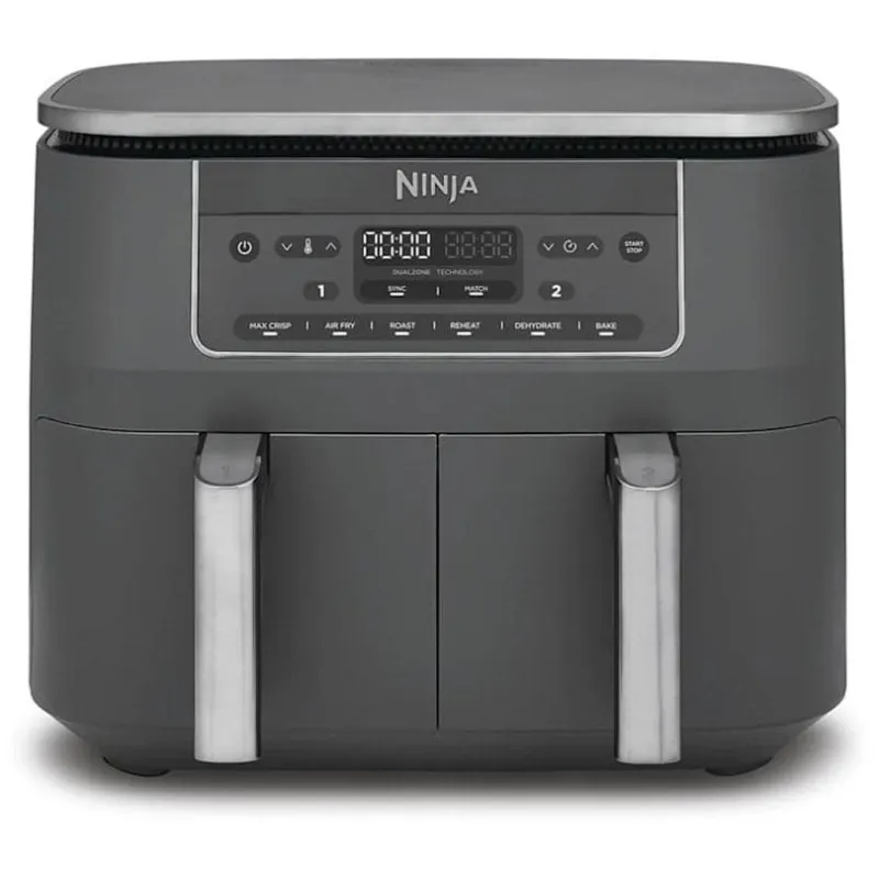 Freidora de aire Ninja DZ300EU 7,6 L 2400 W doble cajón y 6 programas DZ300EU