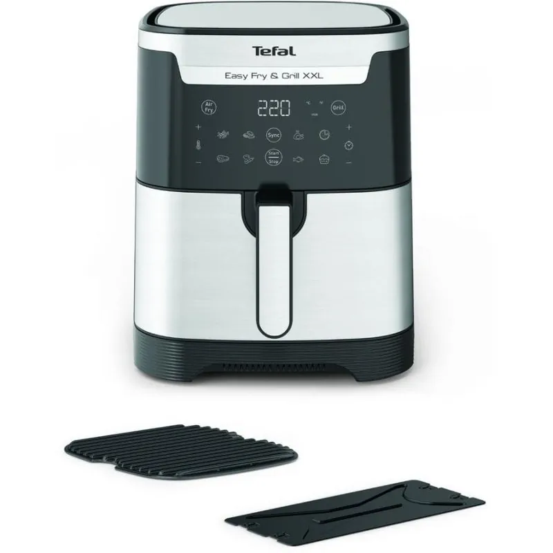 Freidora de aire Tefal Easy Fry & Grill EY801D 6,5L 1650W con grill y temporizador EY801D15