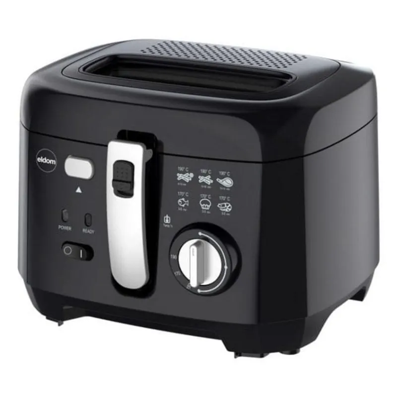 Freidora tradicional Eldom FR18C 2,5 L 1800 W con ventana de visión FR18C
