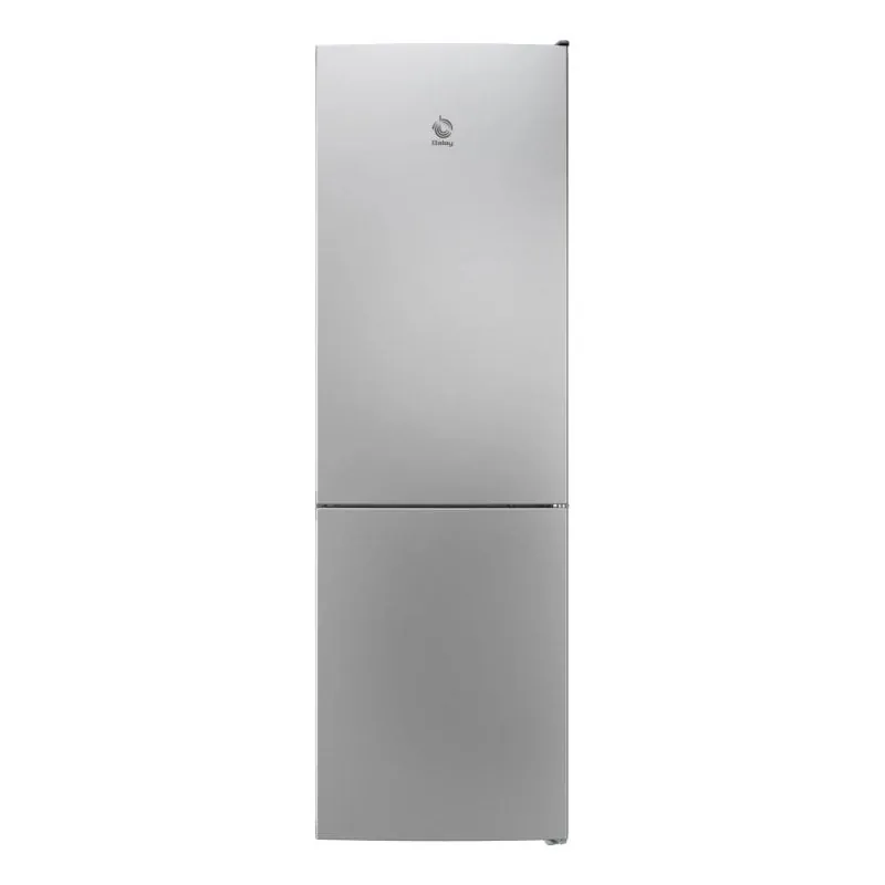 Frigorífico Combi Balay 3KFE553XI No Frost 186 cm 326 L E Plata Zona Fresca 3KFE553XI