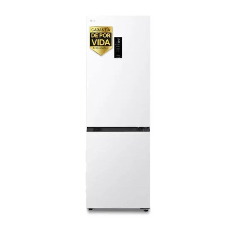 Frigorífico Combi LG GBBSJ11DSW Total No Frost 186 cm 333 L D Blanco WiFi IA GBBSJ11DSW