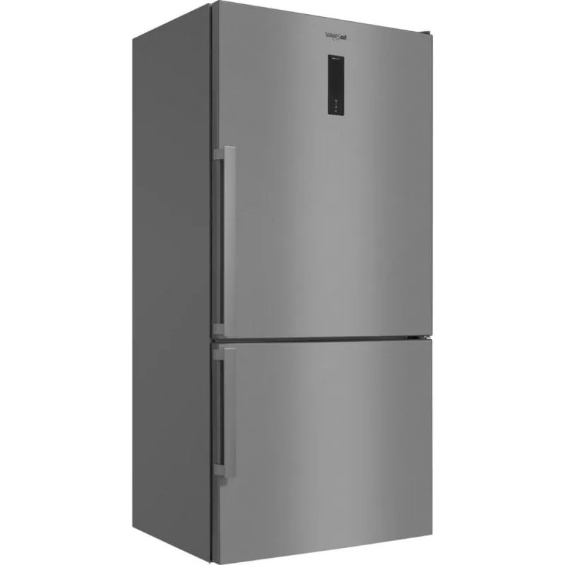 Frigorífico Dos Puertas Whirlpool W84BE 72 X 2 N No Frost 186 cm 588 L E Inox Zona Fresca 859991695650