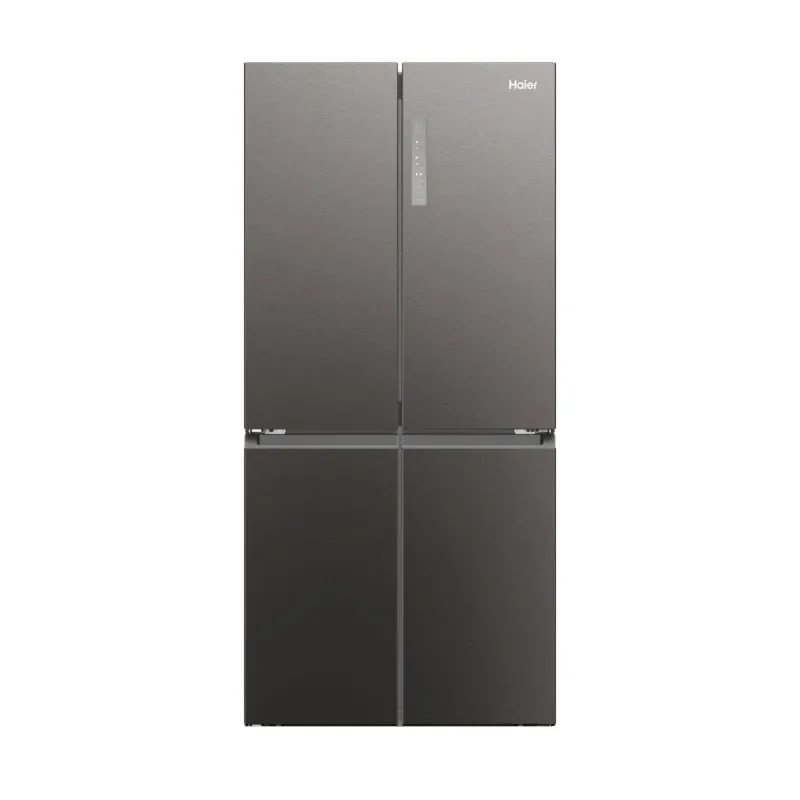 Frigorífico Haier Multipuerta No Frost 181 cm 467L E Inox oscuro 4 puertas Air Surround HCR3818ENMD
