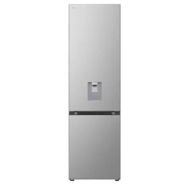 Frigorífico LG Combi No Frost 203 cm 386L D Plata Dispensador de Agua Door Cooling GBF3202DPY