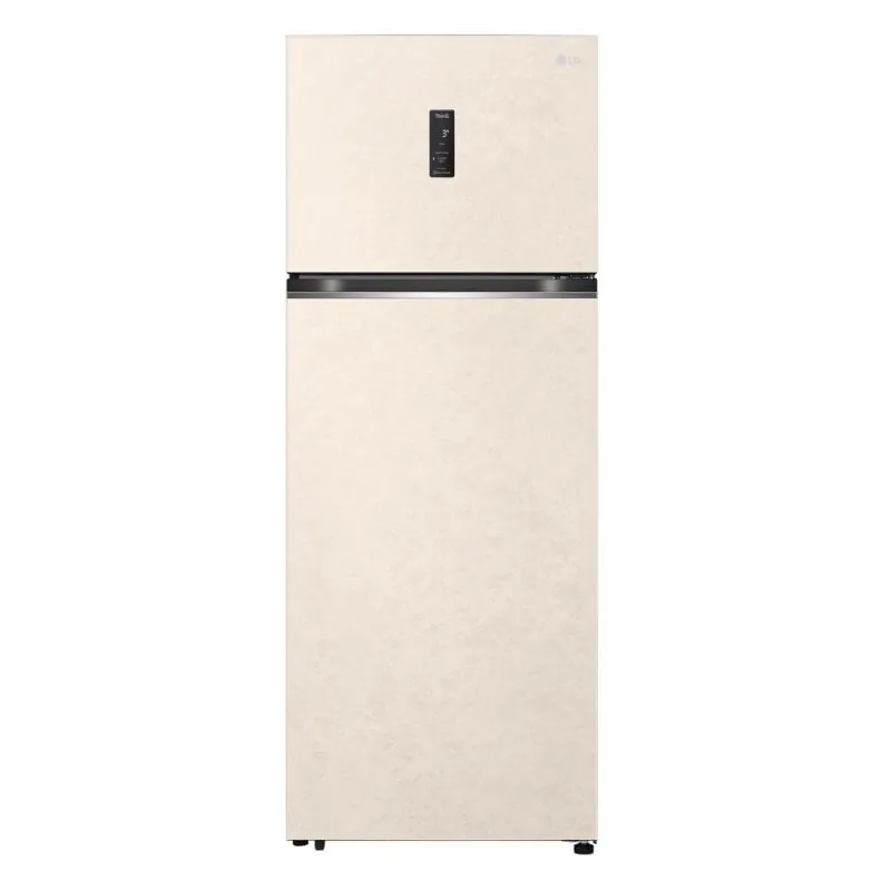 Frigorífico LG Dos Puertas 184,5cm 461L E Skin Beige No Frost Multi-Air Flow DoorCooling+ GTBV44SEBKD