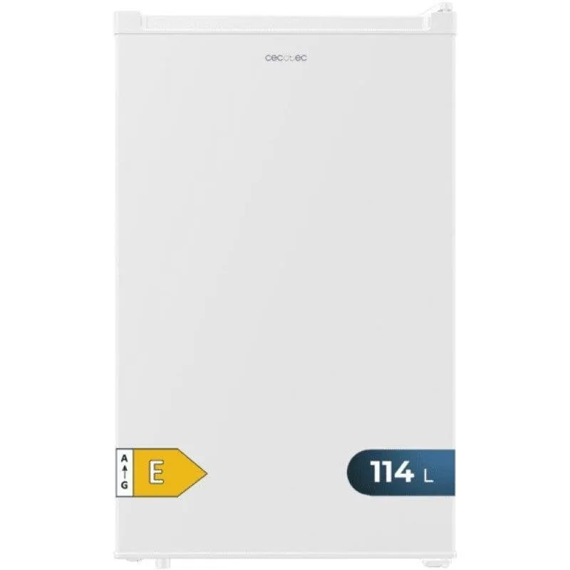 Frigorífico Mini Cecotec Bolero CoolMarket TT Defrost 84cm 114L E Blanco Puerta reversible 02155