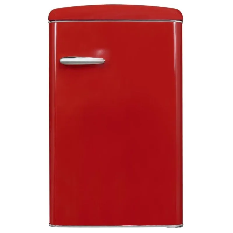 Frigorífico Mini Exquisit RKS120-V-H-160F Defrost 89,5cm 122L F Rojo Retro 810210202
