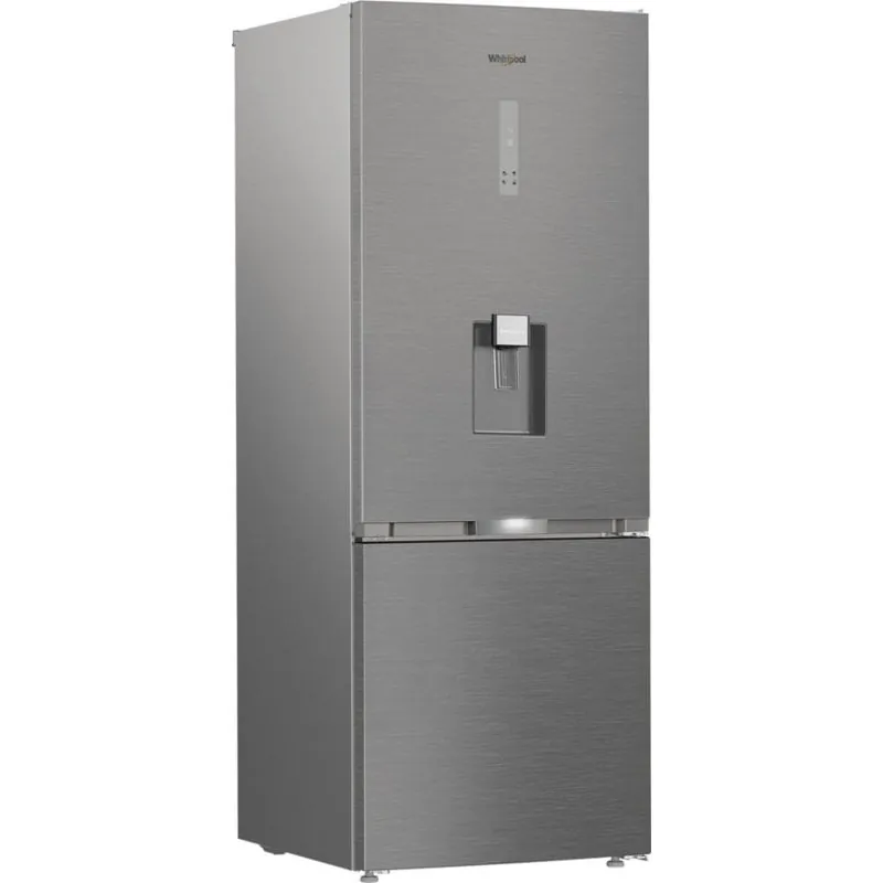Frigorífico Whirlpool Combi 192cm 490L D Inox No Frost Puerta Reversible Display LED Zona fresca 859991719030