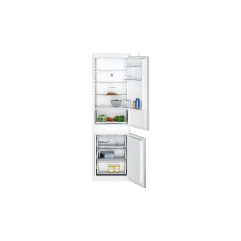 Frigorífico Balay Combi Integrable 177cm 260L D NoFrost Puerta deslizante EcoAirFlow Cajón Fresh 3KIE712F